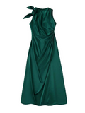 Zjkrl Women Sexy Side Split Back Hollow Out Slim Dress Sleeveless O neck Solid Elegant Casual Party Dress Summer Fashion Dress