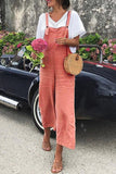 ZJKRL - Fashion Street Solid Spaghetti Strap Loose Jumpsuits(5 colors)