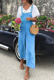 ZJKRL - Fashion Street Solid Spaghetti Strap Loose Jumpsuits(5 colors)