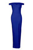 ZJKRL - Fashion Elegant Solid Backless High Opening Off the Shoulder Irregular Dress Dresses(5 Colors)