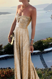 ZJKRL - Fashion Solid Hollowed Out Strapless Cake Skirt Dresses(7 Colors)