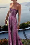 ZJKRL - Fashion Solid Hollowed Out Strapless Cake Skirt Dresses(7 Colors)