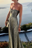 ZJKRL - Fashion Solid Hollowed Out Strapless Cake Skirt Dresses(7 Colors)