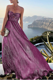 ZJKRL - Fashion Solid Hollowed Out Strapless Cake Skirt Dresses(7 Colors)