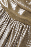 ZJKRL - Fashion Solid Hollowed Out Strapless Cake Skirt Dresses(7 Colors)