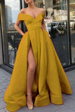 ZJKRL - Elegant Formal Solid Slit V Neck Evening Dress Dresses(12 Colors)