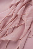 ZJKRL - Fashion Elegant Solid Patchwork V Neck Princess Dresses