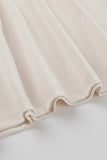 ZJKRL - Elegant Solid Patchwork Oblique Collar One Step Skirt Dresses