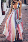 ZJKRL  -  Sling Bohemian Print Maxi Dress