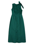 Zjkrl Women Sexy Side Split Back Hollow Out Slim Dress Sleeveless O neck Solid Elegant Casual Party Dress Summer Fashion Dress