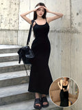 Delicate Butterfly Cut-Out Cami Dress - Sleeveless, Slim Fit, Spring & Summer Essential - Womens Sexy Clothing for Warm Weather