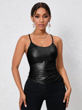 Summer Essential Women's Sleeveless Cami Top - Casual & Comfy Crew Neck, Lightweight for Everyday Wear & Layering