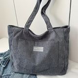 Chic Corduroy Crossbody Bag for Women - Large Capacity, Solid Color with Secure Clasp Closure - Perfect for Travel & Gifts