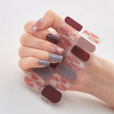 Patterned Nail Stickers Wholesale Supplise Nail Strips for Women Girls Full Beauty High Quality Stickers for Nails