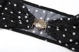 ZJKRL -  Puss Speckled Print 2 Piece Set Sexy Women Seashell Knot Tank Top+See Through Long Skirts Matching Midnight Clubwear Suits