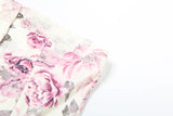 ZJKRL -  Puss Flower Print 2-Piece Set Women Y2K Single-Breasted Metal Buckle Wrap Top+Lace Folds Hem Skirt Sweet Matching Suits