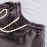 Zjkrl  -  Women Casual Loose Drawstring Sports Shorts Elastic High Waist Fitness Running A-line Shorts Basic Yoga Wide Leg Trousers Summer
