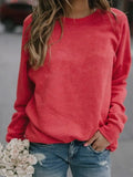 Zjkrl  -  holiday outfits Women's Top T-shirt Autumn/Winter  Long-sleeved Crew-neck Tees Top Playeras De Mujeres  Camisetas De Mujer Топ Blusas Tshirts
