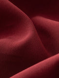 Retro Red Women Temperament Lace Decoration Square Neck Long Dress Autumn New Long Sleeve A-LINE Skirts Mid-Calf Dresses