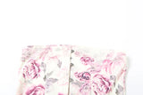 ZJKRL -  Puss Flower Print 2-Piece Set Women Y2K Single-Breasted Metal Buckle Wrap Top+Lace Folds Hem Skirt Sweet Matching Suits