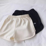 Zjkrl  -  Women Casual Loose Drawstring Sports Shorts Elastic High Waist Fitness Running A-line Shorts Basic Yoga Wide Leg Trousers Summer
