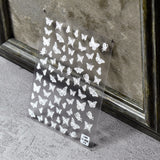 Zjkrl - Gold Silver Butterfly New Bronzing High Quality Adhesive Gilded Nail Stickers Nail Art Decorations Nail Decals Design T-2559
