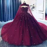 Zjkrl  -  holiday outfits Sweetheart Ball Gown Quinceanera Dresses For 15 Years Fashion Lace Beading Court Train Princess Birthday Party Gown