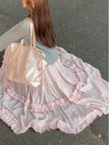 Zjkrl  -  French Elegant Chiffon Dress Beach Style Sleeveless Sweet Fairy Summer Even Party One Piece Dress Korean Fashion 2000s Vintage