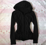 ZJKRL  -  Daily Y2K Women Tight fitting Clothing Harajuku Female Knit Sweater Classic Casual Solid Zip Hoodies Winter Popular Warm Surcoat