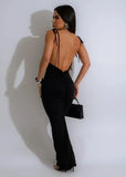 ZJKRL -  Sexy Spaghetti Strap Bodycon Maxi Dress Elegant Women Sleeveless Backless Solid Slim Fit Club Party Long Dresses Vestidos