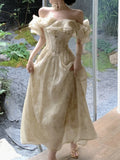 Zjkrl  -  New Women Fashion Elegant Casual Party Dress Vintage Chic A-Line Prom Birthday Dresses Female Clothes Robe Wedding Vestidos