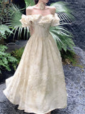 Zjkrl  -  New Women Fashion Elegant Casual Party Dress Vintage Chic A-Line Prom Birthday Dresses Female Clothes Robe Wedding Vestidos