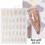 Sliver Stars Nails Stickers 3D Bronzing Laser White Cross Starlight Glossychic Y2k Stylish Adhesive Manicure Decorations SO-167
