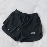 Zjkrl  -  Women Casual Loose Drawstring Sports Shorts Elastic High Waist Fitness Running A-line Shorts Basic Yoga Wide Leg Trousers Summer