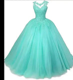 Zjkrl  -  Autumn New Girls Long Classic Tulle Purple Sweet 16 Dresses appliques de dentelle sur tull robe de bal