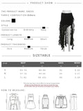 ZJKRL -  Tassels Women Skirts Irregular Hem Multi-Layered Ruffles Lace Patchwork Sweet Summer Trend Daily Skinny Versatile Bottoms