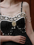 Zjkrl  -  holiday outfits Woman Party Backless Lace Runway Sleeveless Sexy Boho Embroidery Summer Vintage Dresses Dress Beach Sundress Women