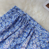 ZJKRL  -  Sexy Print Split Skirt Womens Summer A-line High Waist Slim Midi  Skirts Female Retro Elegant Wrap Hip Skirt Fashion