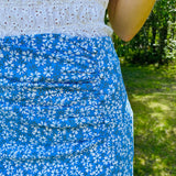 ZJKRL  -  Sexy Print Split Skirt Womens Summer A-line High Waist Slim Midi  Skirts Female Retro Elegant Wrap Hip Skirt Fashion
