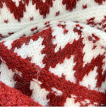 Zjkrl  -  Autumn/Winter New Thickened Red Christmas Stylish Small Man Retro Loose Outerwear Lazy Sweater
