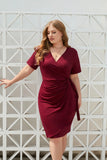 Oversized Women's Clothing, Oversized Solid Color Casual Vacation Dress with Straps, Vacation V-neck Mid Length Dress