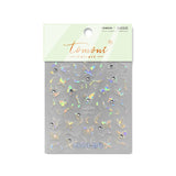 Zjkrl - Gold Silver Butterfly New Bronzing High Quality Adhesive Gilded Nail Stickers Nail Art Decorations Nail Decals Design T-2559