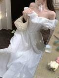 Zjkrl  -  New Women Fashion Elegant Casual Party Dress Vintage Chic A-Line Prom Birthday Dresses Female Clothes Robe Wedding Vestidos