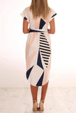 ZJKRL  -  Trendy Printed Asymmetrical Midi Dress(4 colors)