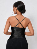 Summer Essential Women's Sleeveless Cami Top - Casual & Comfy Crew Neck, Lightweight for Everyday Wear & Layering