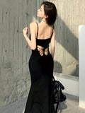 Delicate Butterfly Cut-Out Cami Dress - Sleeveless, Slim Fit, Spring & Summer Essential - Womens Sexy Clothing for Warm Weather