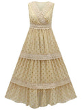 Zjkrl Women's A-Line Dress Maxi long Dress