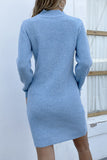Zjkrl - Fashion Solid Hollowed Out Beading Halter Straight Dresses(4 colors)