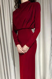 Zjkrl - Fashion Elegant O Neck One Step Skirt Dresses(9 Colors)