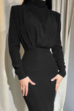 Zjkrl - Fashion Elegant O Neck One Step Skirt Dresses(9 Colors)